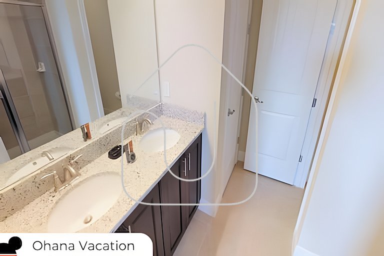 Casa 8Q c/ Piscina e Spa — Perto da Disney