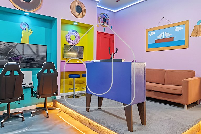 Casa 6Q Paradiso Grande. Piscina + Sala de Jogos