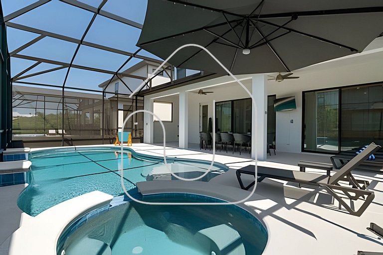 Luxury 6BR near Universal, Pool, Spa & Game Room