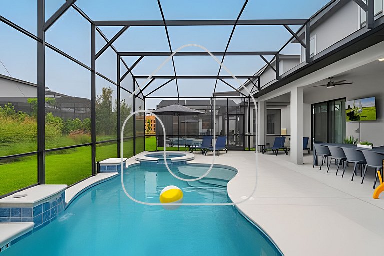 Casa 6Q Luxo c/ Piscina, Game Room e Cinema