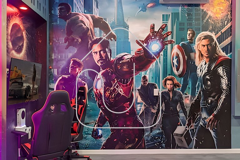 Casa 6Q Luxo c/ Piscina, Game Room e Cinema