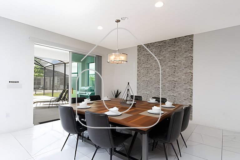 9BR/9.5BA - 20 guests Luxury Villa Sonoma Resort