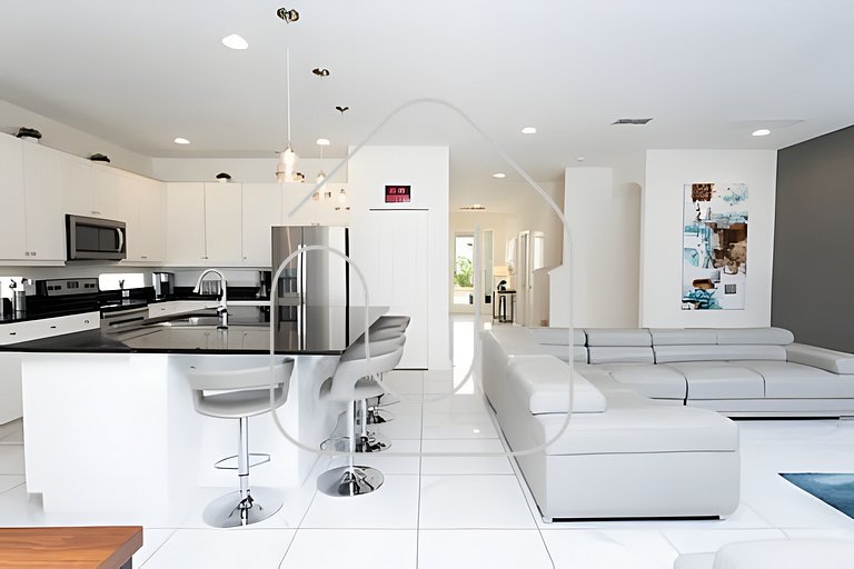 Luxuosa Villa 9 Suítes c/ Piscina Sonoma Resort