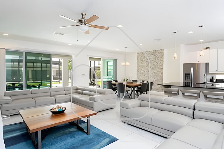 Luxuosa Villa 9 Suítes c/ Piscina Sonoma Resort