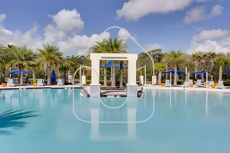 Luxuosa Villa 9 Suítes c/ Piscina Sonoma Resort