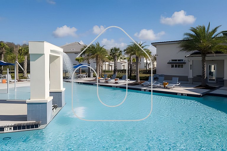 9BR/9.5BA - 20 guests Luxury Villa Sonoma Resort