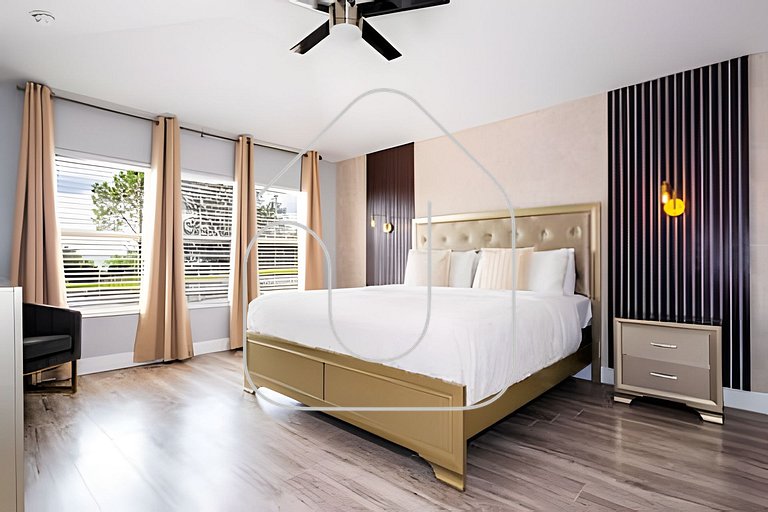 6BD/4BA Windsor Hills | Sala de Jogos & Piscina