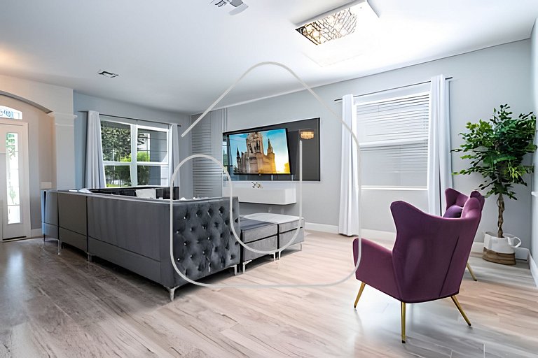 6BD/4BA Windsor Hills | Sala de Jogos & Piscina