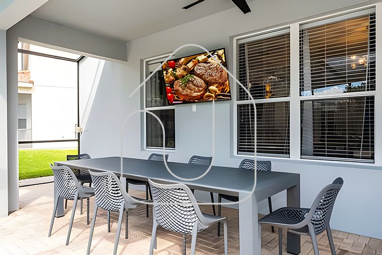 6BD/4BA Windsor Luxury Villa | Game Room & Pool