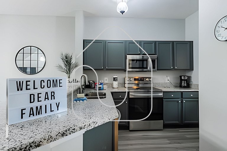 Townhouse 3Hab Lake Berkley, Balcon