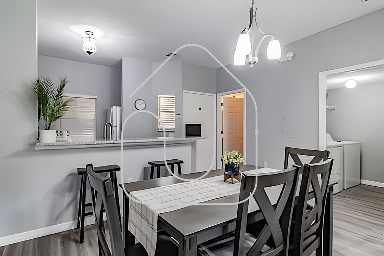 Townhouse 3Q Lake Berkley, Varanda