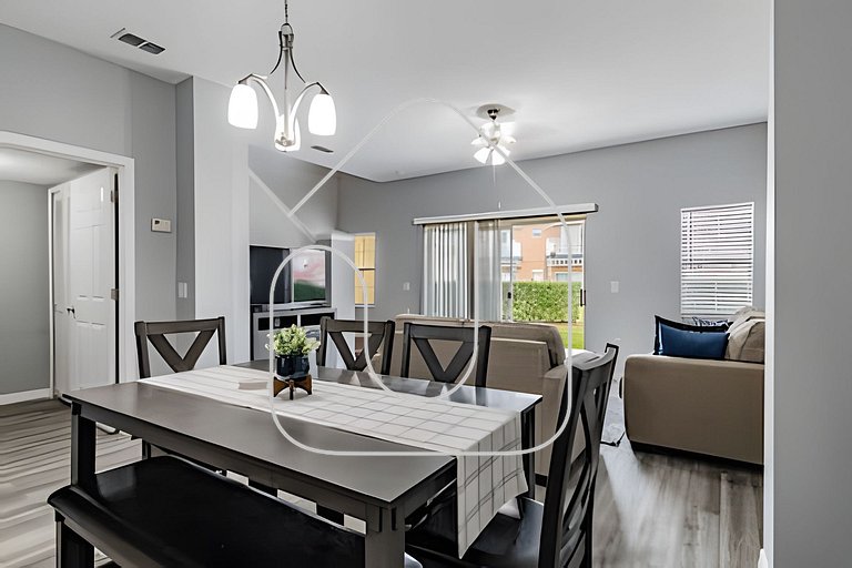 Townhouse 3Q Lake Berkley, Varanda