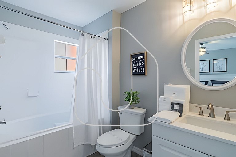 Townhouse 3Q Lake Berkley, Varanda