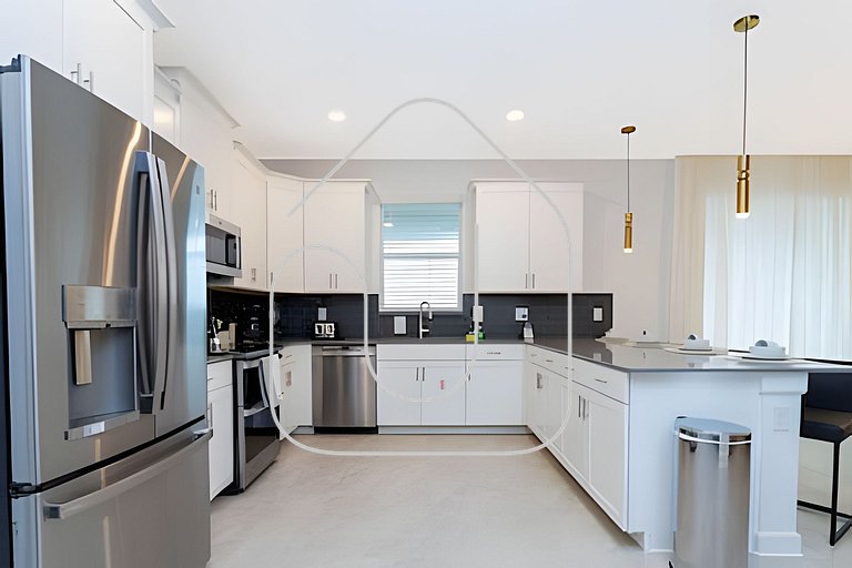 Villa Moderna 6Q no Champions Gate c/ Piscina Priv