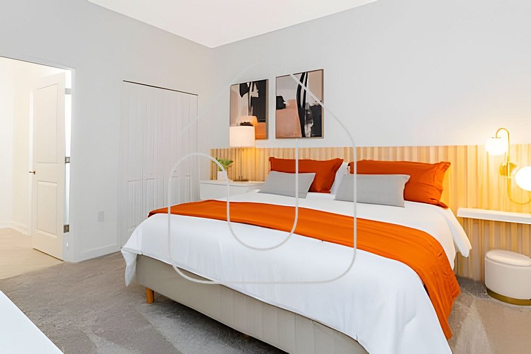 Villa Moderna 6Q no Champions Gate c/ Piscina Priv