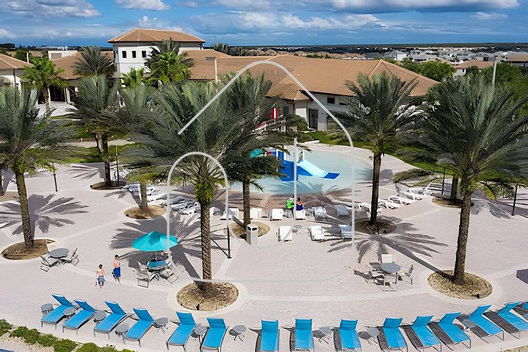 Villa Moderna 6Q no Champions Gate c/ Piscina Priv