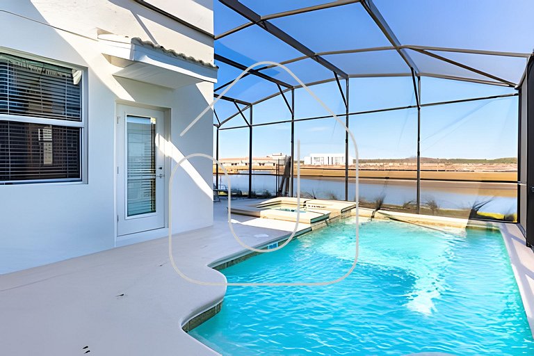 Resort Villa with Heated Pool and Ping Pong Table