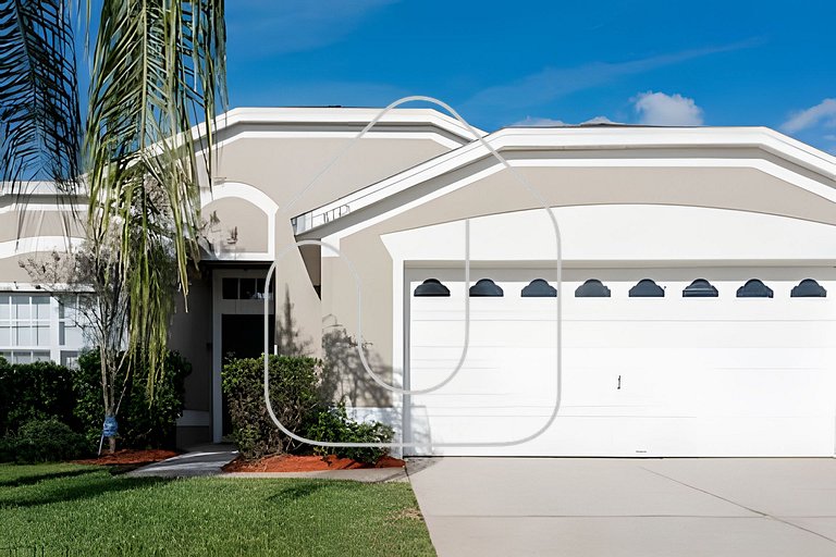 Casa 4Q Disney c/ Piscina e Quartos Temáticos