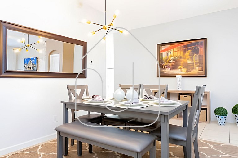 Casa 4Q Disney c/ Piscina e Quartos Temáticos