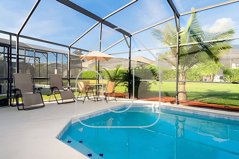 Casa 4Q Disney c/ Piscina e Quartos Temáticos