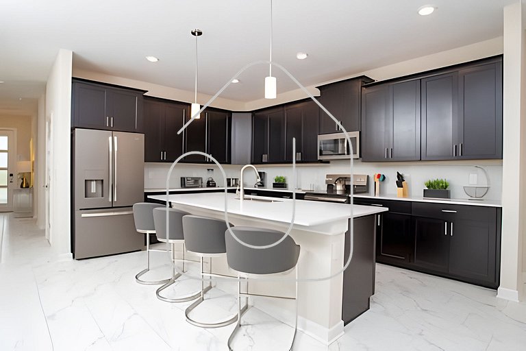 Casa Luxo 6Q em Champions Gate + Resort