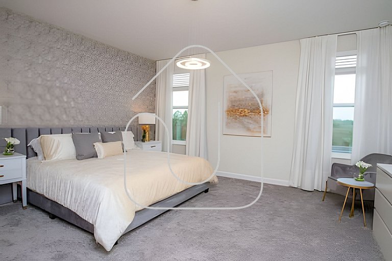 Casa Luxo 6Q em Champions Gate + Resort