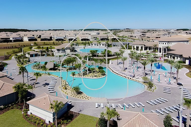 Casa Luxo 6Q em Champions Gate + Resort