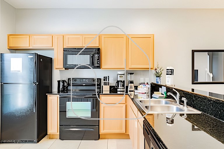 3BD/2.5BA Private Jacuzzi ✰ King Bed