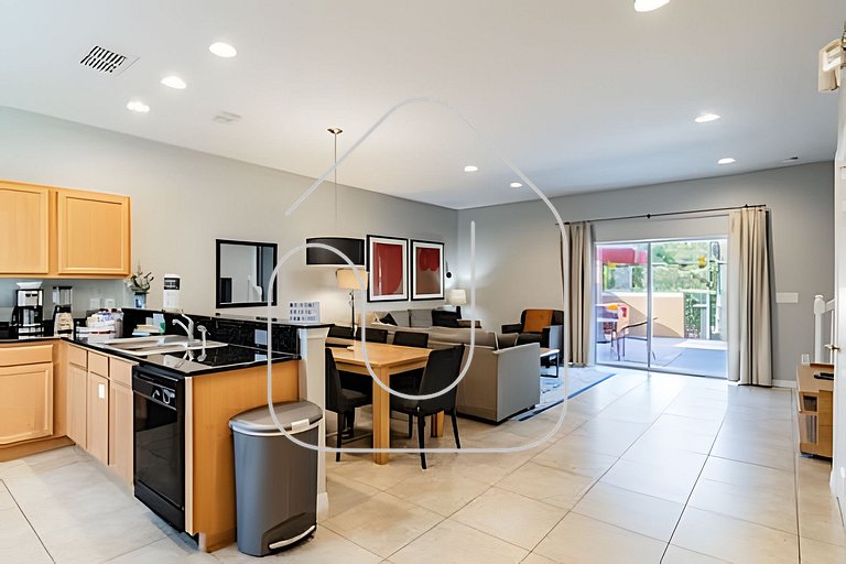 3BD/2.5BA Private Jacuzzi ✰ King Bed