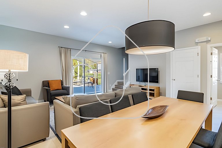 3BD/2.5BA Private Jacuzzi ✰ King Bed