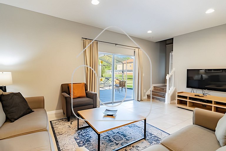 3BD/2.5BA Private Jacuzzi ✰ King Bed