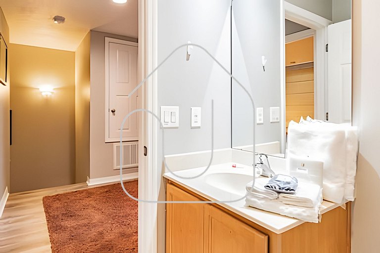 3BD/2.5BA Private Jacuzzi ✰ King Bed