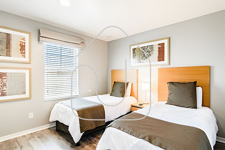 3BD/2.5BA Private Jacuzzi ✰ King Bed