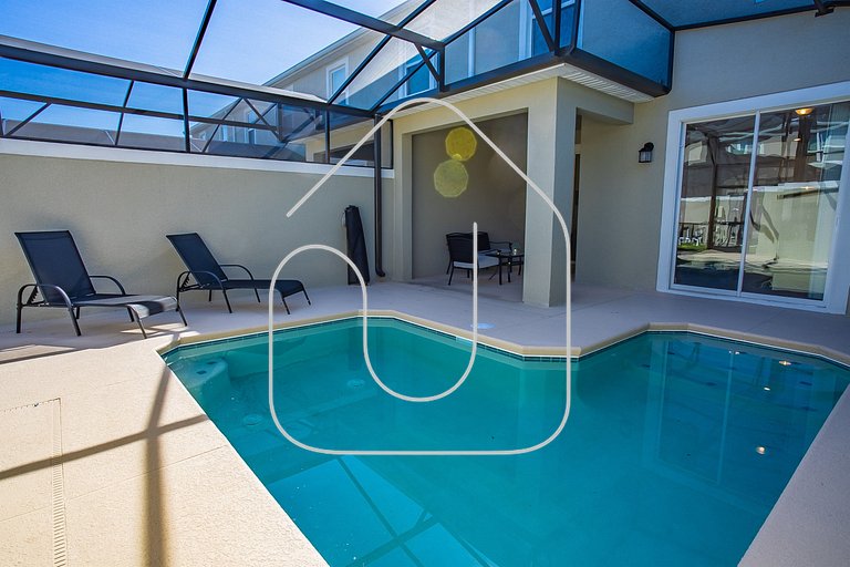 Townhouse c/Piscina Priv. Perto da Disney