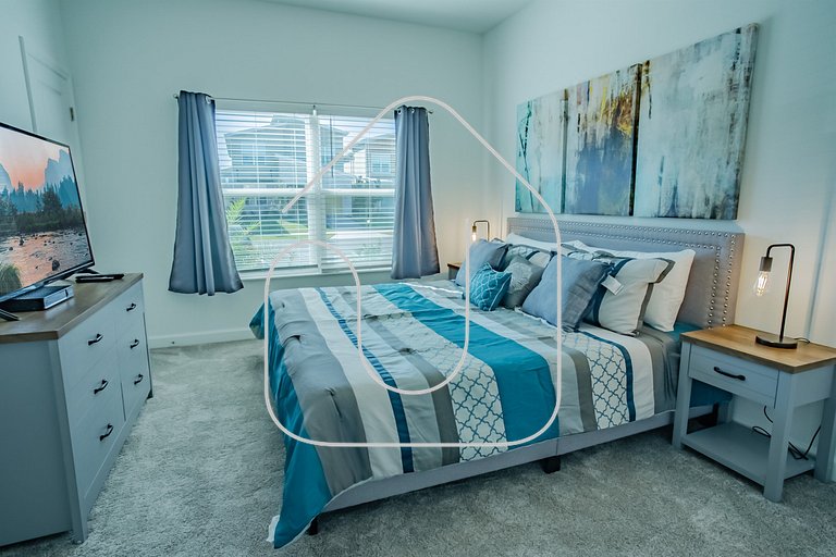 Luxury Townhouse w/Priv. Pool Near Disney