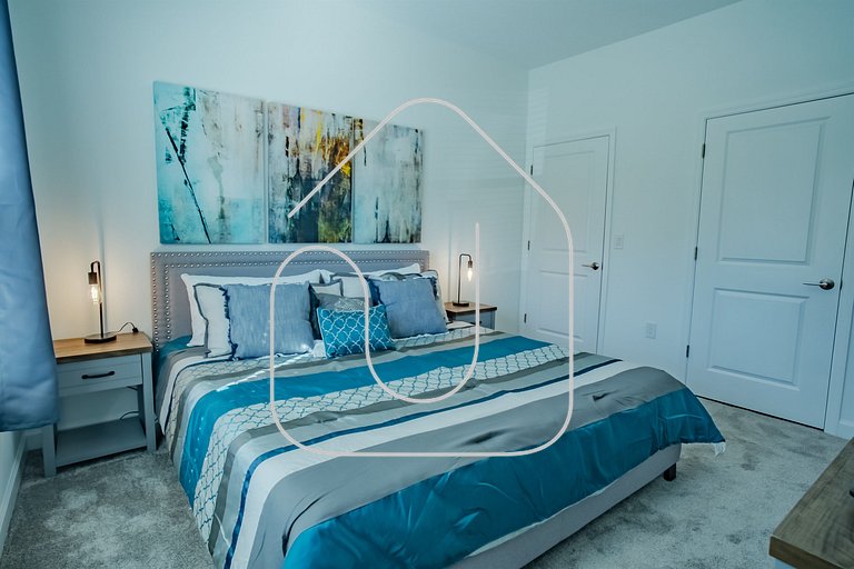 Townhouse c/Piscina Priv. Perto da Disney