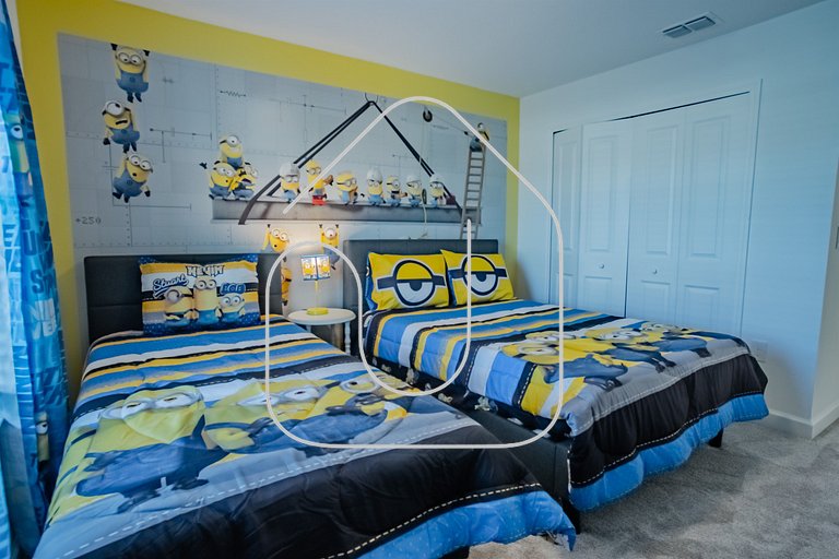 Townhouse c/Piscina Priv. Perto da Disney