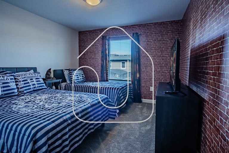 Townhouse c/Piscina Priv. Perto da Disney