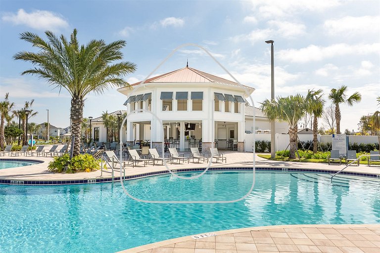 Luxury Townhouse w/Priv. Pool Near Disney