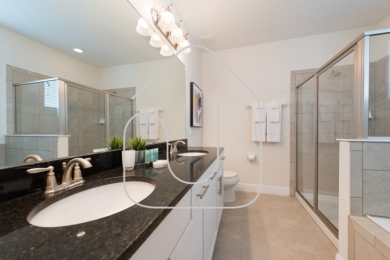 Casa 9Q c/ Piscina e Game Room — Perto da Disney