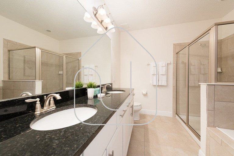 Casa 9Q c/ Piscina e Game Room — Perto da Disney