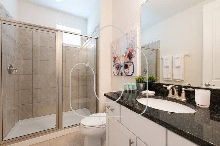 Casa 9Q c/ Piscina e Game Room — Perto da Disney