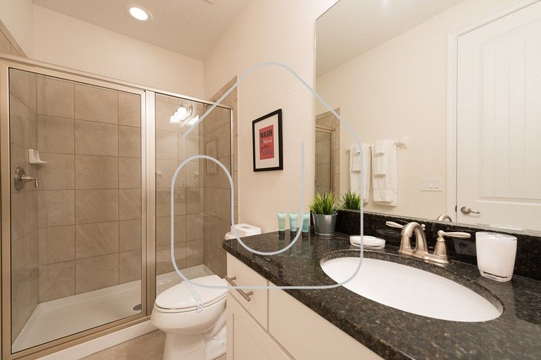 Casa 9Q c/ Piscina e Game Room — Perto da Disney