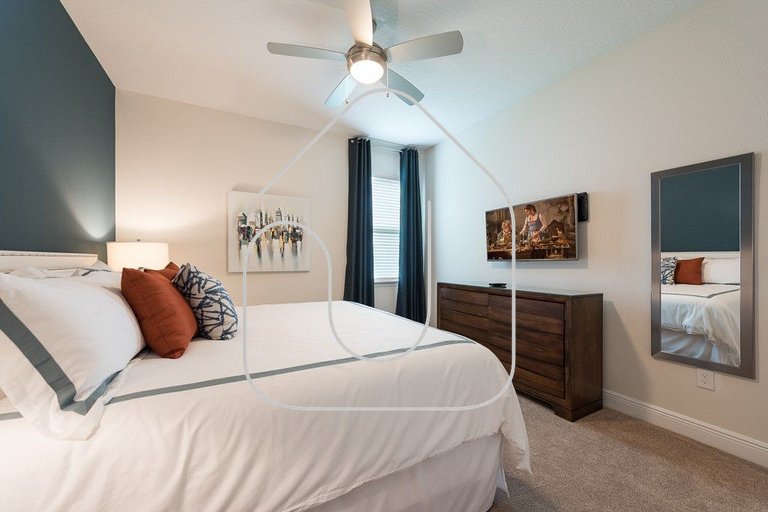 Casa 9Q c/ Piscina e Game Room — Perto da Disney