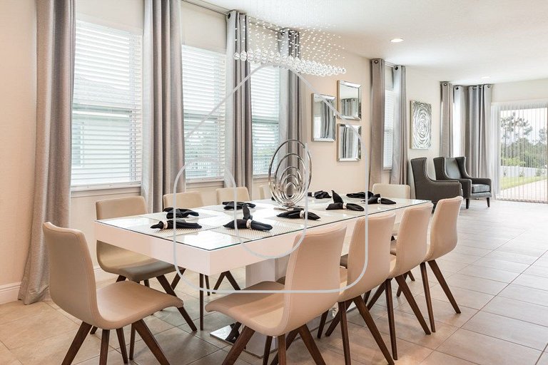 Casa 9Q c/ Piscina e Game Room — Perto da Disney