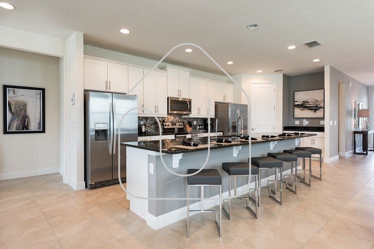 Casa 9Q c/ Piscina e Game Room — Perto da Disney