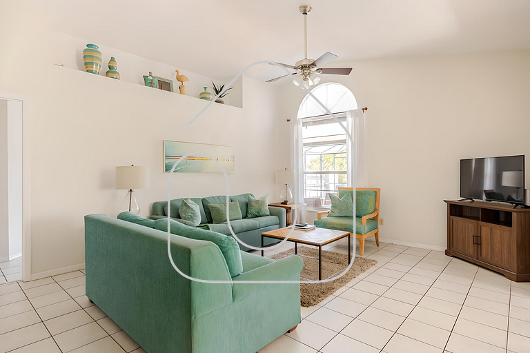 3BD/2BA Amazing Villa 10min->Disney
