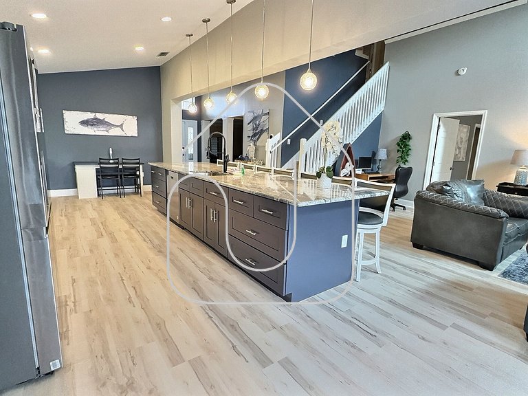 5Q/3B Vista p/ Lago *Piscina Priv.*