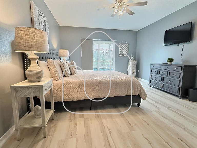 5Q/3B Vista p/ Lago *Piscina Priv.*