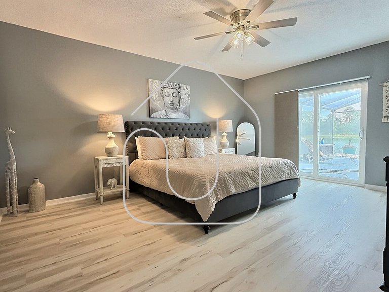 5Q/3B Vista p/ Lago *Piscina Priv.*